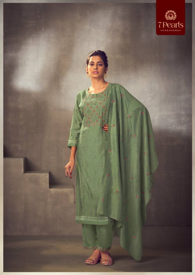 7 Pearls Rhea Designer Festive Wear Wholesale Readymade Salwar Suits

